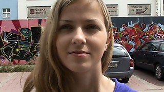 Amateur, Big boobs, Blowjob, Czech, Nude, Public, Public nudity