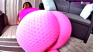 Pants, Amateur, Big ass, Booty, Bubble, Crazy, Cum, Cumshot, Doggystyle, Fitness