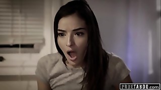 Uncle, Teen, 18yo, Babe, Big boobs, Big cock, Blowjob, Brunette, Cock, Deepthroat