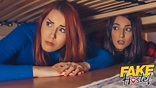 Bedroom, Funny, Skinny, European, Babe, Orgasm, Fake, Humiliation, Small tits, Humping