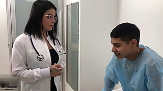 Amateur, Bbc, Big cock, Blowjob, Cock, Cum, Cumshot, Deepthroat, Doctor, Doggystyle