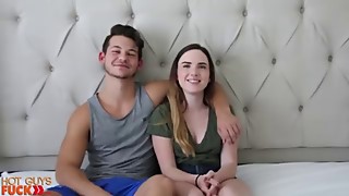 Teen, Amateur, American, Big cock, Brunette, Cock, Doggystyle, Extreme, Muscle, Rough sex