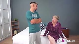 Amateur, Big ass, Big boobs, Blonde, Blowjob, Chubby, Cum, Cum on tits, Cumshot, Doggystyle