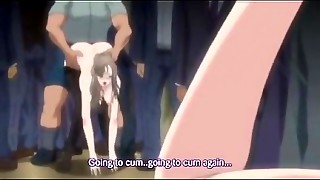 Anime, Cartoon, Fucking, Gangbang, Group sex, Hentai, Sex, Train, Wife