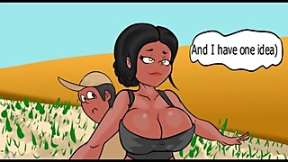 Double penetration, Cartoon, Cumshot, Stepbrother, Stepsister, Big boobs, Cum, Hardcore, Sex, Step fantasy