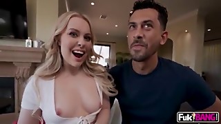 Teen, Amateur, Big boobs, Big cock, Blonde, Blowjob, Cock, Cowgirl, Cum, Cum on tits