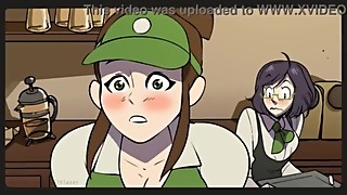 Cartoon, Game, Hentai, Pigtails, Redhead, Big ass, Bombshell, Big boobs, Big cock, Blonde