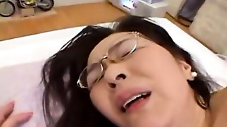Grannies, Asian, Glasses, Husband, Bbw, Chubby, Creampie, Japanese, Milf