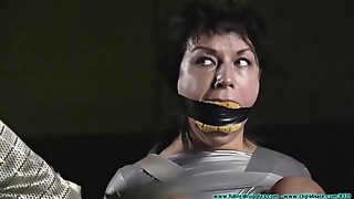 Bdsm, Extreme, Bondage, Milf, Brunette, Big boobs, Fetish, Gagging, Sex, Sextape