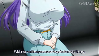 Hentai, Mature, Milf, Sauna, Spanish, Step fantasy, Stepmom