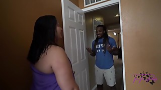 Bbc, Big ass, Big boobs, Big cock, Blowjob, Brunette, Cock, Deepthroat, Friend, Interracial