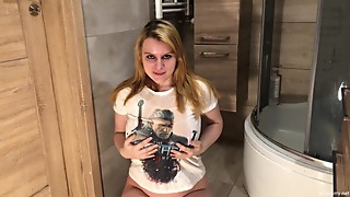 Big ass, Big boobs, Blonde, Cum, Cum on tits, Cumshot, Fetish, Kinky, Pissing, Teen