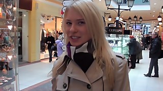 Blonde, Blowjob, Facial, Sex, Slut, Threesome