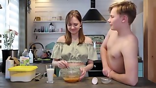 Russian, Teen, Boyfriend, Couple, Cowgirl, Cum, Cumshot, Dirty talk, Doggystyle, Foreplay