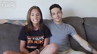 Coed, Amateur, Big cock, Blowjob, Brunette, Casting, Cock, College, Cowgirl, Deepthroat