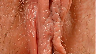 Hairy, Close-up, Bush, Blonde, Clit, Pussy, Sex