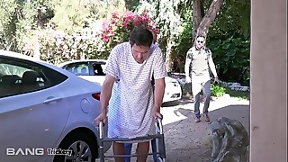 Nurse, Reality, Thick, Doggystyle, Big ass, Blonde, Blowjob, Cowgirl, Cum, Cumshot