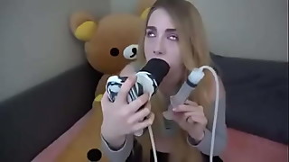 Deepthroat, Dildo, Slut, Sex toys, Big cock, Blowjob, Cock, Massive