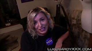 Stepsister, Big ass, Big boobs, Big cock, Blowjob, British, Cock, Doggystyle, English, Facial