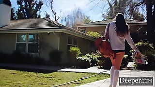 Blowjob, Big boobs, Big cock, Brunette, Cock, Cowgirl, Cunnilingus, Doggystyle, Face sitting, Facial