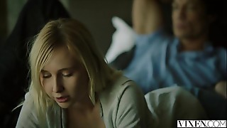 Big boobs, Blonde, Blowjob, Cheating, Cowgirl, Cum, Cum on tits, Cumshot, Doggystyle, Fucking