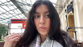 18yo, Amateur, Bathroom, Bbw, Beautiful, Big ass, Blowjob, Bukkake, Cum, Cum in mouth