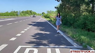 Amateur, Blowjob, Car, Czech, Fucking, Hardcore, Nude, Orgasm, Outdoor, Petite