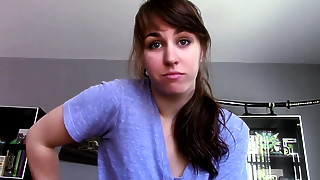 Taboo, Dirty talk, Braces, 18yo, Amateur, Brunette, Creampie, Dirty, Doggystyle, Lingerie