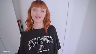 18yo, Babe, Big ass, Big boobs, Big cock, Blowjob, Brunette, Cock, Cute, Deepthroat