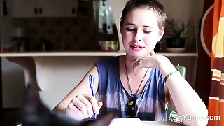 Webcam, Solo, Dirty talk, Female choice, Amateur, Brunette, Cum, Cumshot, Cute, Fetish