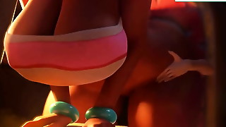 Ass licking, Big ass, Big boobs, Cartoon, Cunnilingus, Femdom, Licking, Pussy, Rimming, Sex