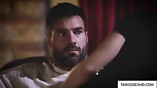 Blowjob, Brunette, Cock, Fucking, Hardcore, Hottie, Old and young, Sex, Step fantasy, Taboo