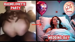 Bbc, Big cock, Black and ebony, Bride, Cock, Cum, Cum in mouth, Cum on tits, Cumshot, Ebony