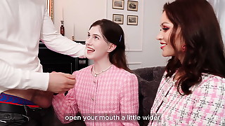 Stepsister, Bisexual, Threesome, Cum in mouth, Step fantasy, Muscle, Wet, Mouth, Big boobs, Big cock