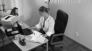 Hidden cams, Office, Uniform, Secretary, Masturbation, Webcam